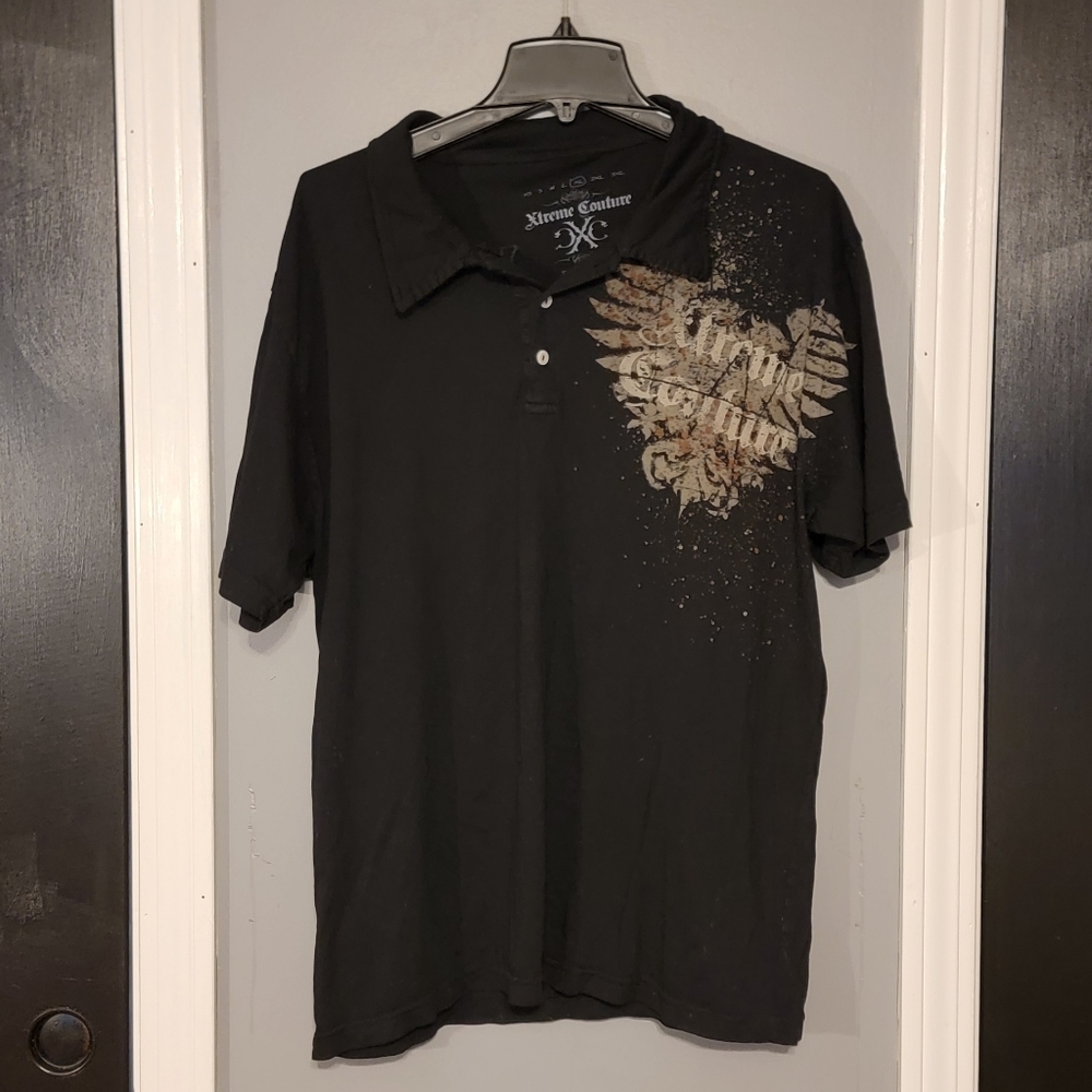 Xtreme Couture Dress Shirt Size XL